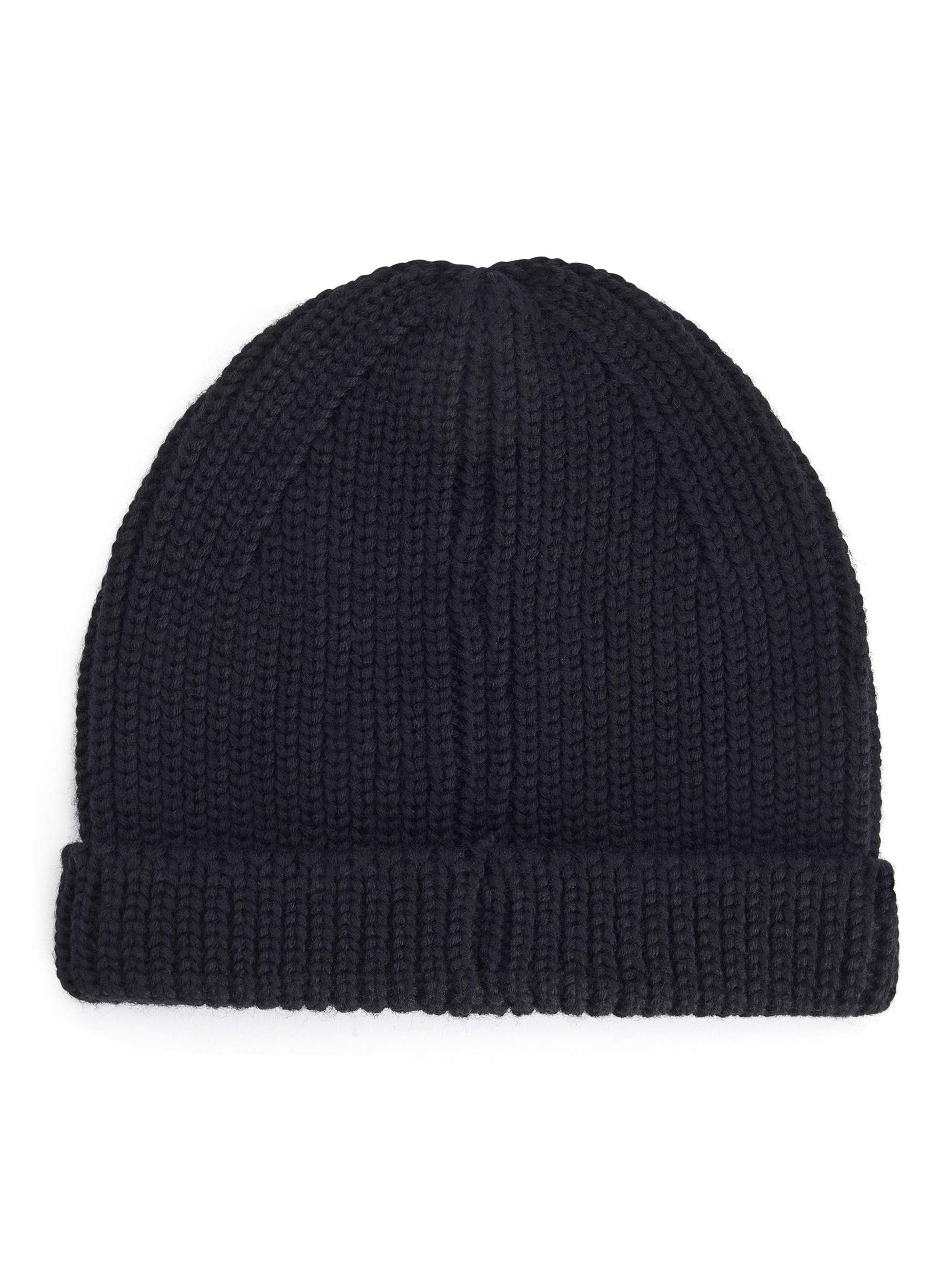 Women's Y-3 Knit Beanie – Black-[-Y-3-2