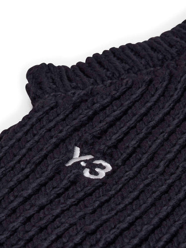 Women's Y-3 Knit Hood – Black-[-Y-3-3