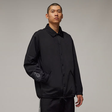 Real Madrid Coach Jacket - Black-[-Y-3-2