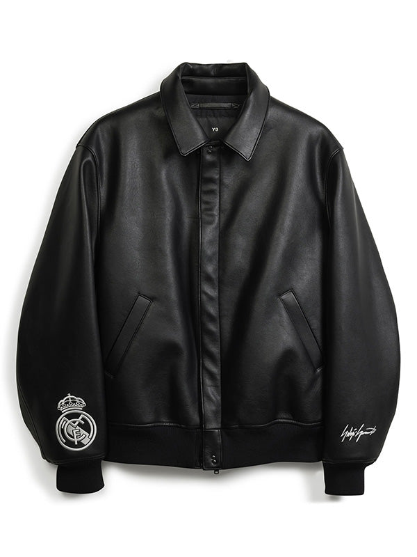 Real Madrid Collar Jacket - Black