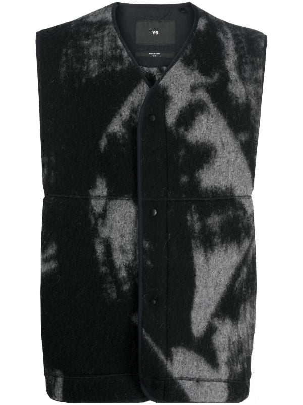 Y-3 │ Fleece Vest in Black
