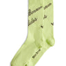 WB Short Socks - Semi Frozen Yellow-[-Adidas x Wales Bonner-1