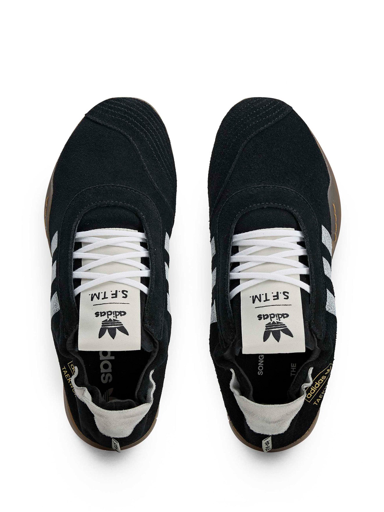 Adidas Taekwondo Mei SFTM - Cloud White & Black-[-Adidas x SFTM-2