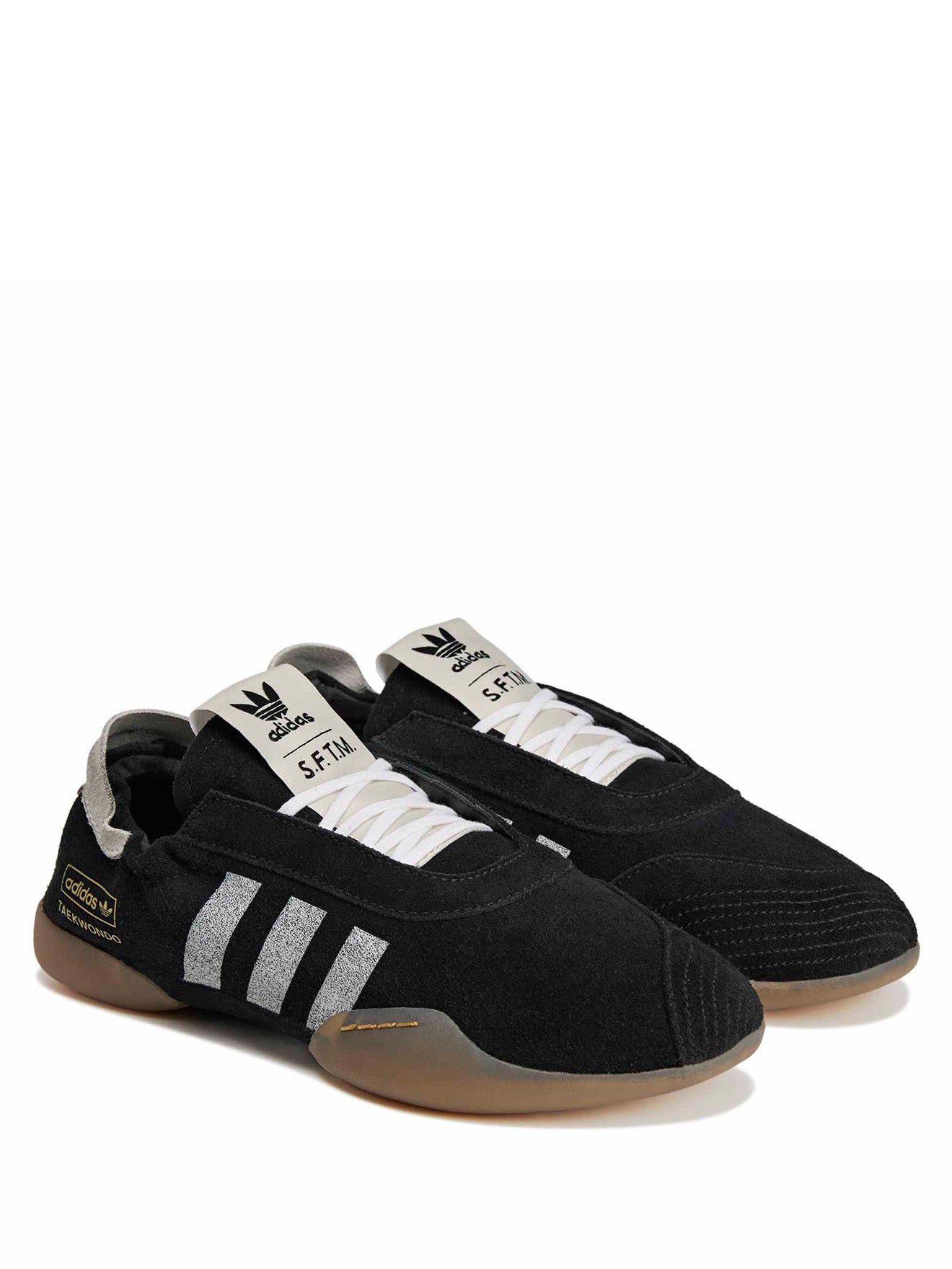 Adidas Taekwondo Mei SFTM - Cloud White & Black-[-Adidas x SFTM-5