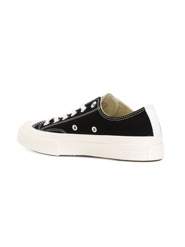 Converse Low 'Chuck Taylor' Sneakers - Black-[-Comme des Garçons Play-4