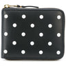 Comme des Garçons Wallet - SA7100PD Wallet in Polka Dot Black 
