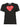 Comme Des Garçons │ Women's Short Sleeve Tee Big Red Heart in Black