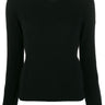Womens V-Neck Pullover Red Heart - Black-[-Comme des Garçons Play-1