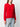Womens V-Neck Pullover Sleeve Red Heart - Red