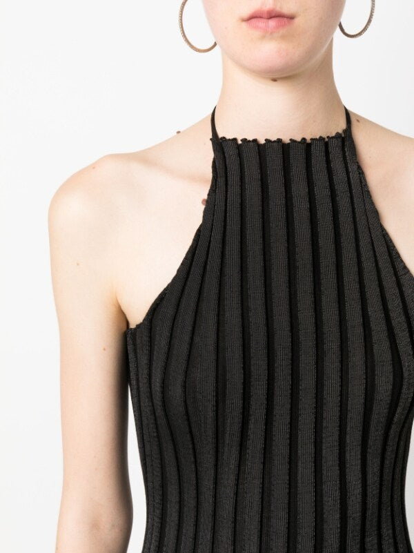 A. Roege Hove | Katrine Halterneck Top in Black – Henrik Vibskov