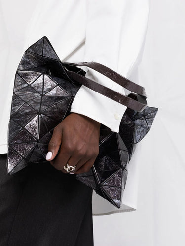 Geo Tote Bag - Black Mix-[-Issey Miyake Bao Bao-3