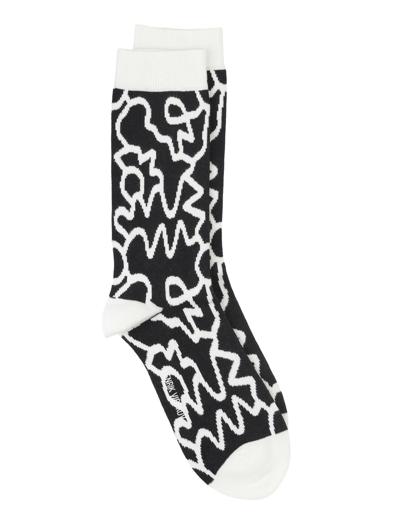 Cave Of Ants Socks Homme - White Caves