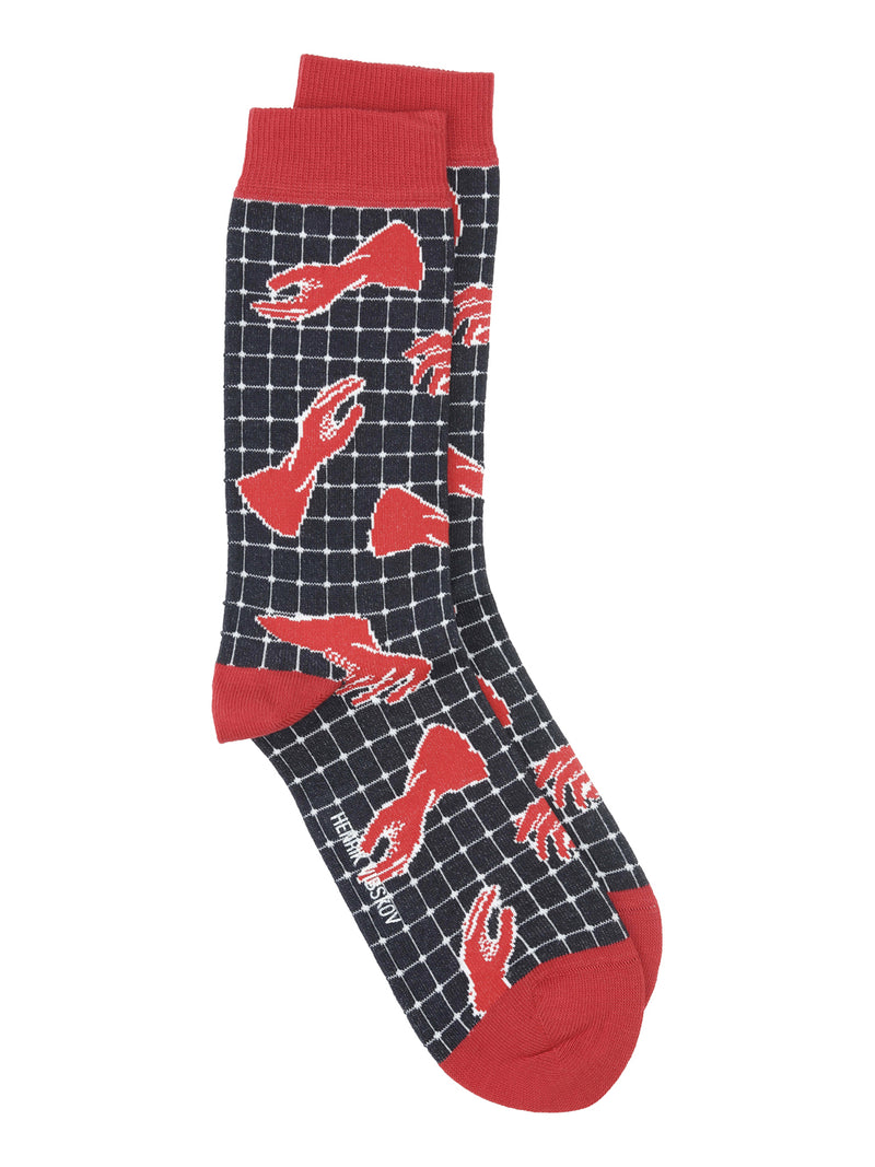 Clean It Socks Homme - Red Gloves