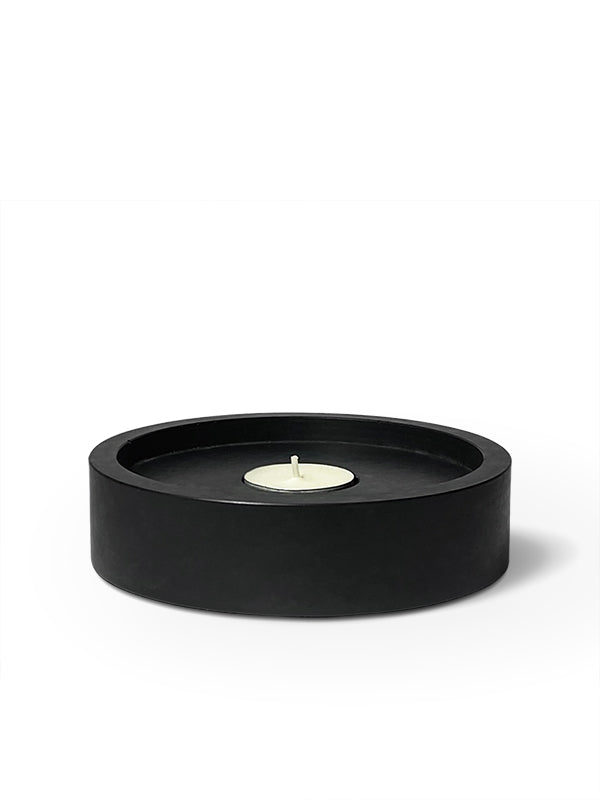 Blackout Candle and Candle Plate-[-Concrete & Wax-7