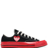 Converse Low 'Chuck Taylor' Sneaker Red Sole - Black-[-Comme des Garçons Play-1