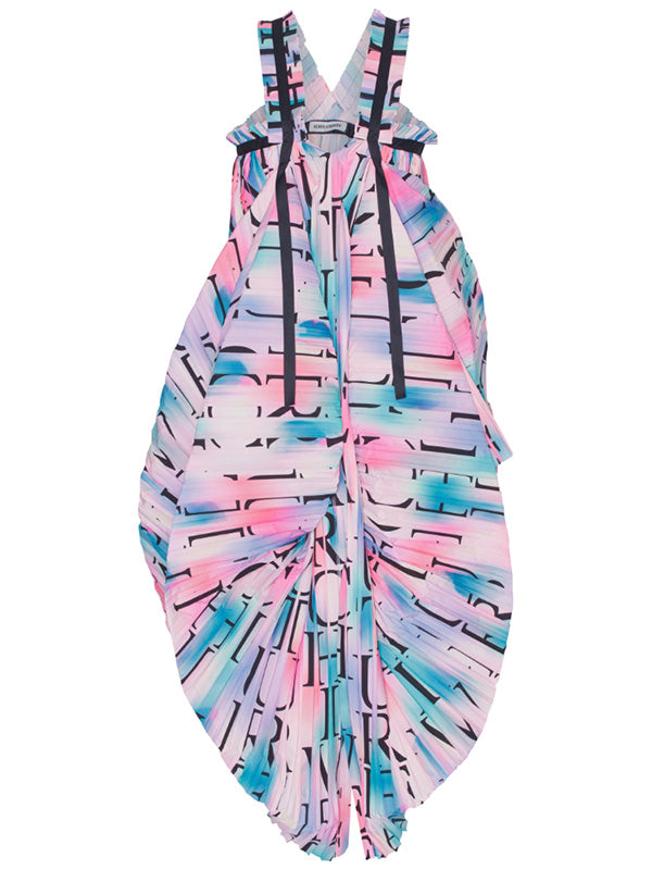 Archive of the Future Dress - Blurry Pink Future