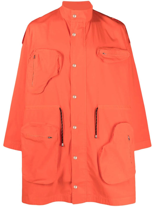 Henrik Vibskov Field jacket in Flame Orange - 1