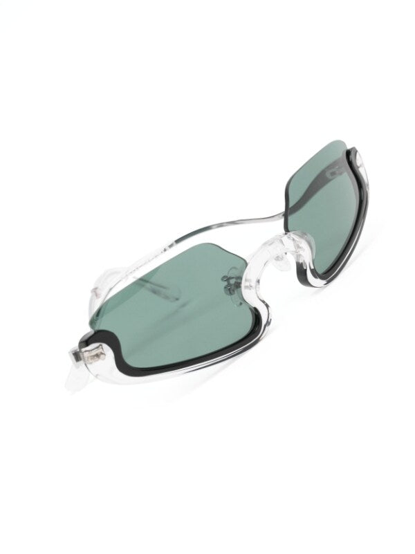 Henrik Vibskov Rollo sunglasses in transparent frame - 7