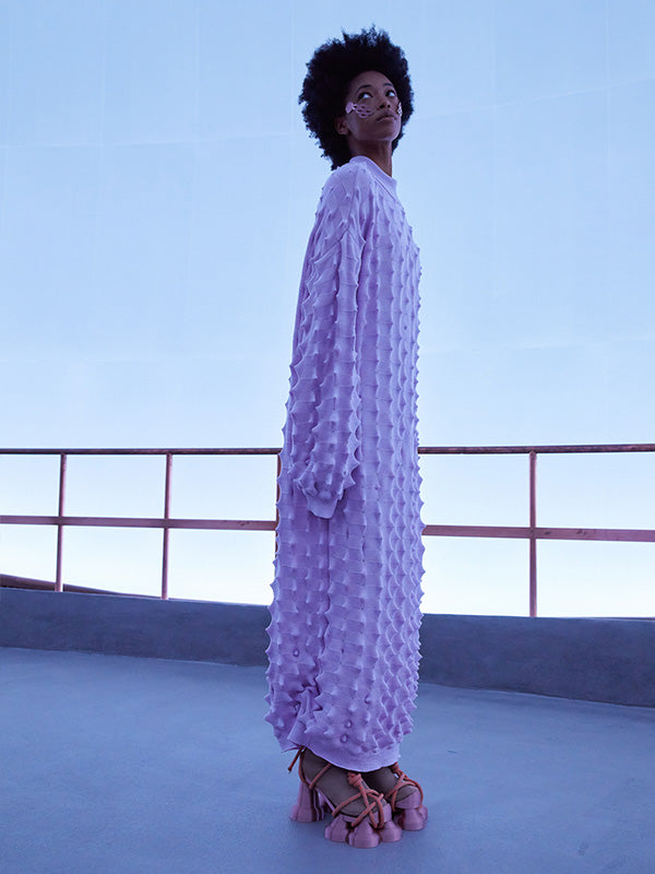 Spike Dress - Lavender
