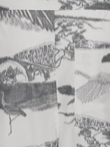 Spyjama Shorts - Black White Ikat-[-Henrik Vibskov-4