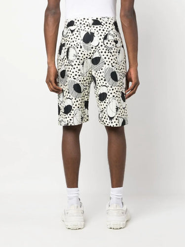 Wheel Padded Shorts - White Birdie-[-Henrik Vibskov-3