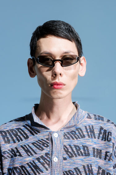 Henrik Vibskov Rollo sunglasses in black - 4