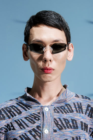 Henrik Vibskov Rollo sunglasses in transparent frame - 4