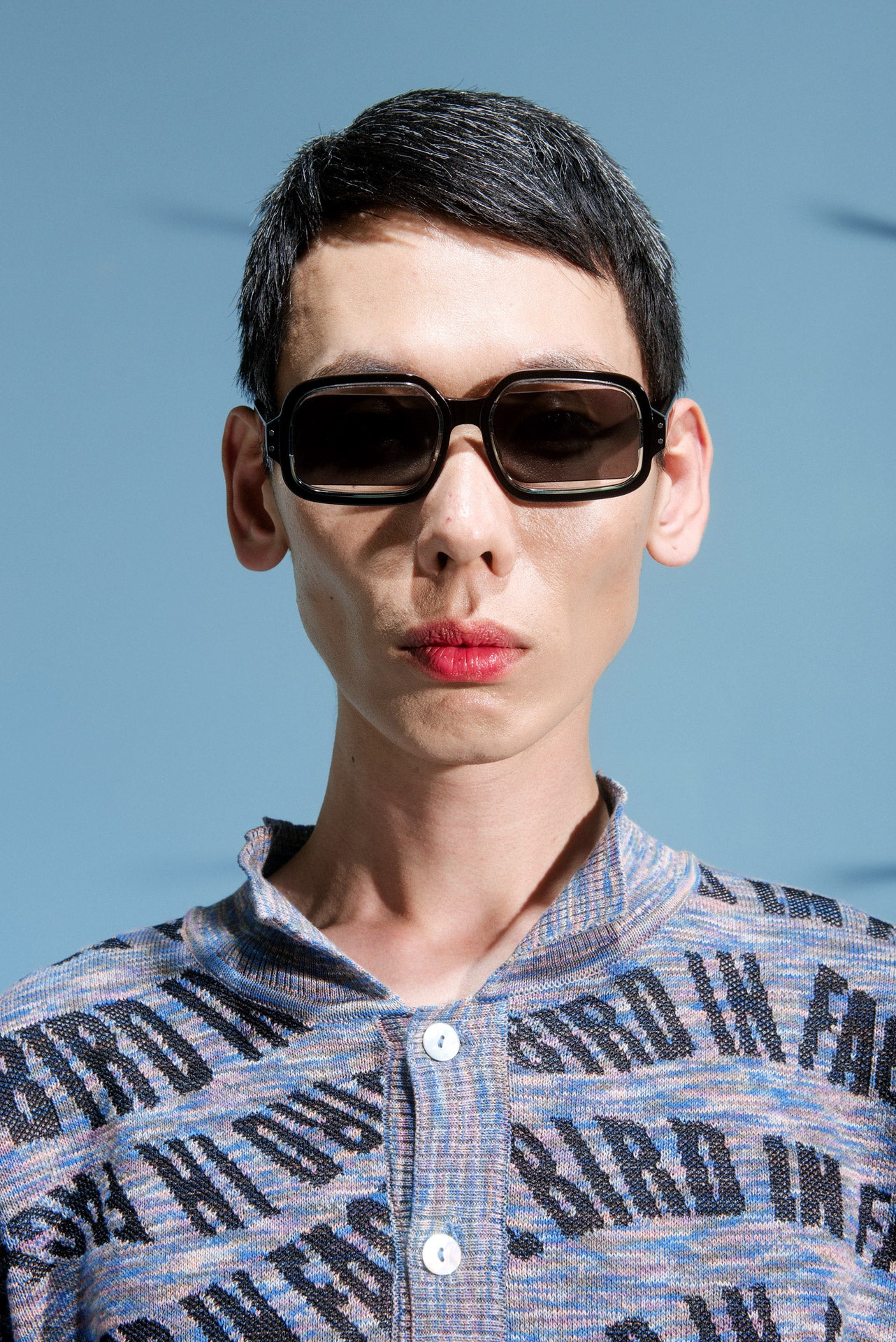 Henrik Vibskov Olga sunglasses in black - 4