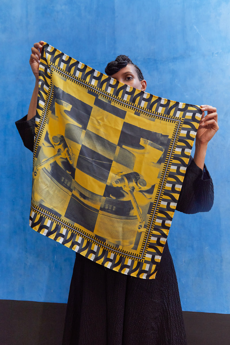 Assembly Scarf - Yellow and Black