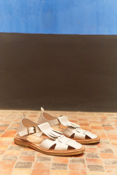 HV Sandal - White-[-Henrik Vibskov-2