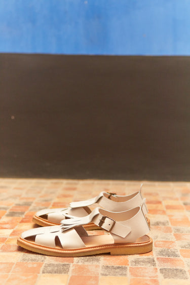 HV Sandal - White-[-Henrik Vibskov-4
