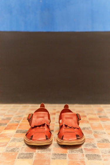 HV Sandal - Brown-[-Henrik Vibskov-2