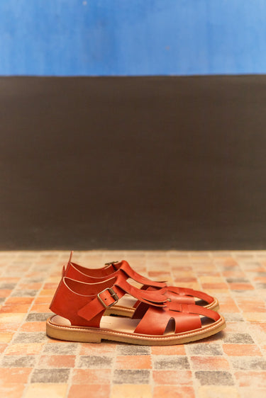 HV Sandal - Brown-[-Henrik Vibskov-4