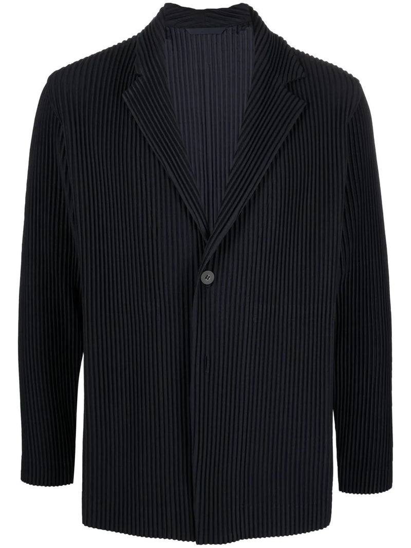 Issey Miyake Homme Plissé - Pleated Jacket in Navy – Henrik