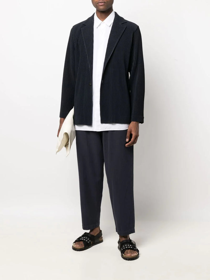 Issey Miyake Homme Plissé - Pleated Jacket in Navy – Henrik