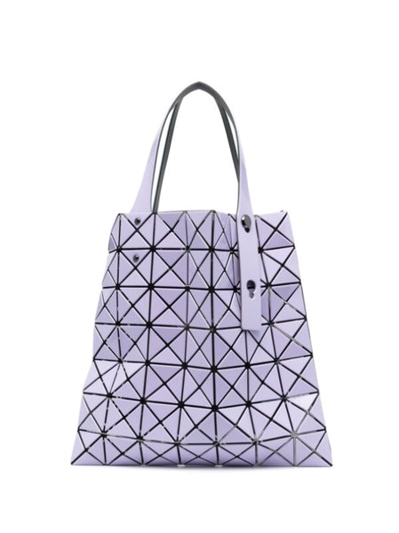 Bao Bao Bag, Issey Miyake Carton Prism Tote Bag Metallic Silver