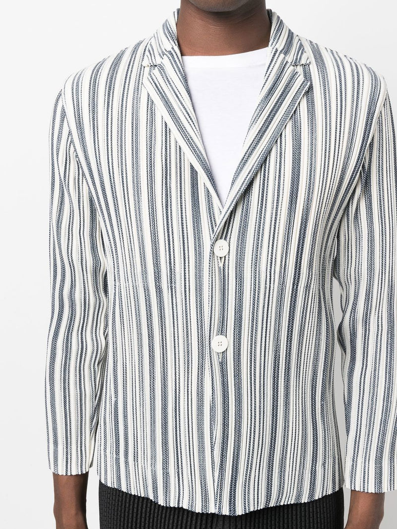 Stripe Jacket - Ivory