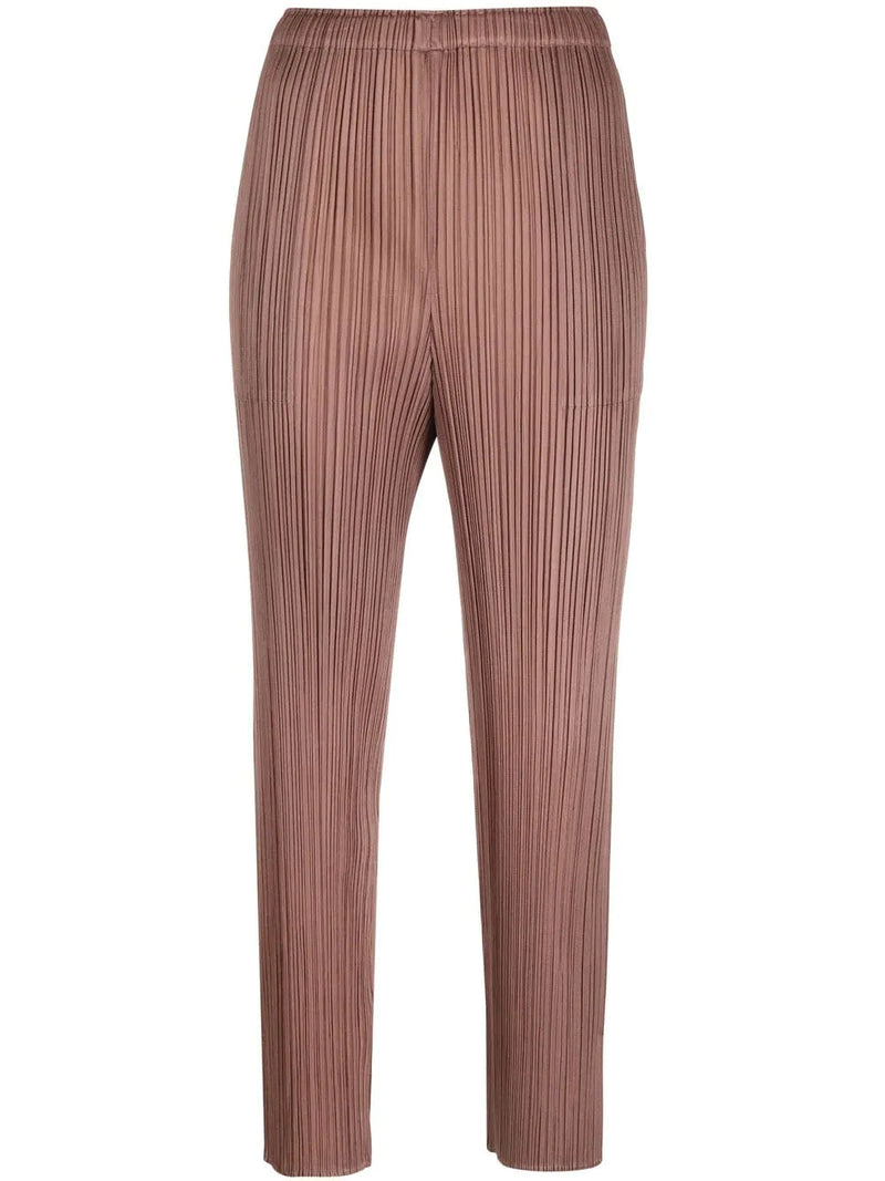 SS22 Slim Fit Trousers - Greyish Brown