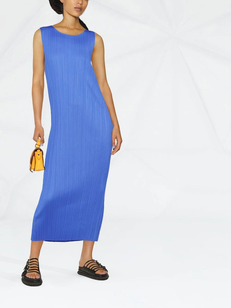 SS22 Sleeveless Dress - Blue