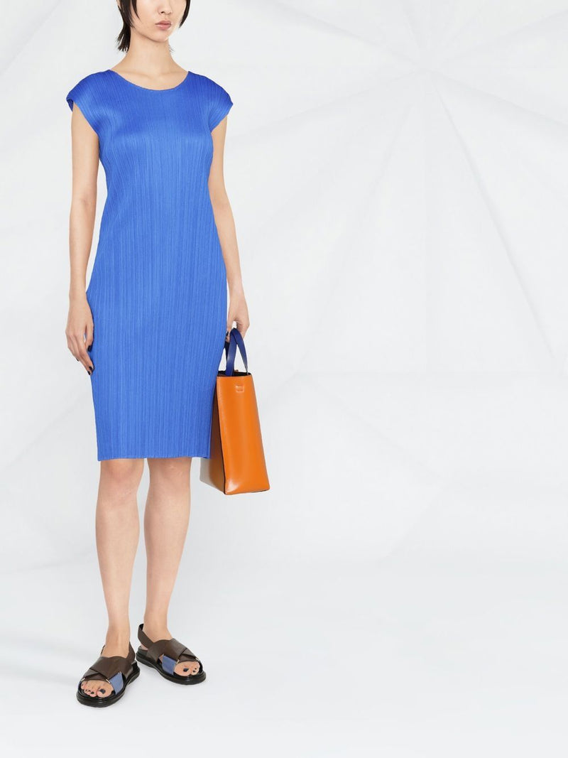 SS22 Sleeveless Short Dress - Blue