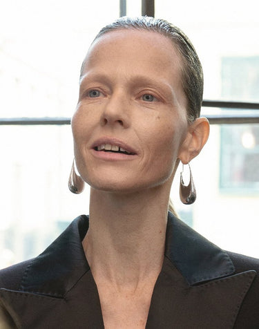 Doric Earring - Silver-[-Kinraden-3