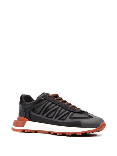 50/50 Runner Sneaker - Black-[-Maison Margiela-2
