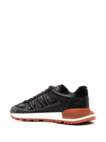 50/50 Runner Sneaker - Black-[-Maison Margiela-3