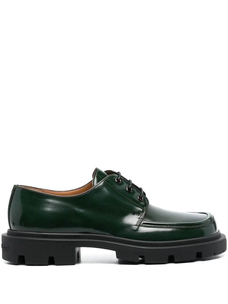 Maison Margiela Derby Shoes in Dark Green Henrik Vibskov Boutique