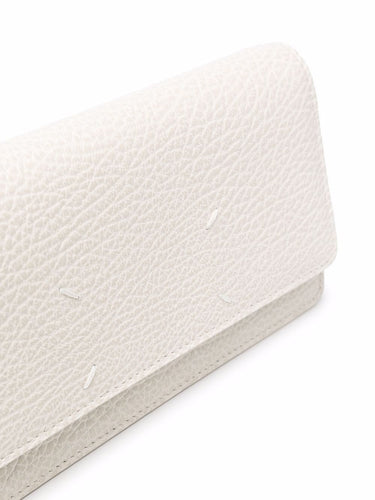 Large Chain Wallet - Greige-[-Maison Margiela-4