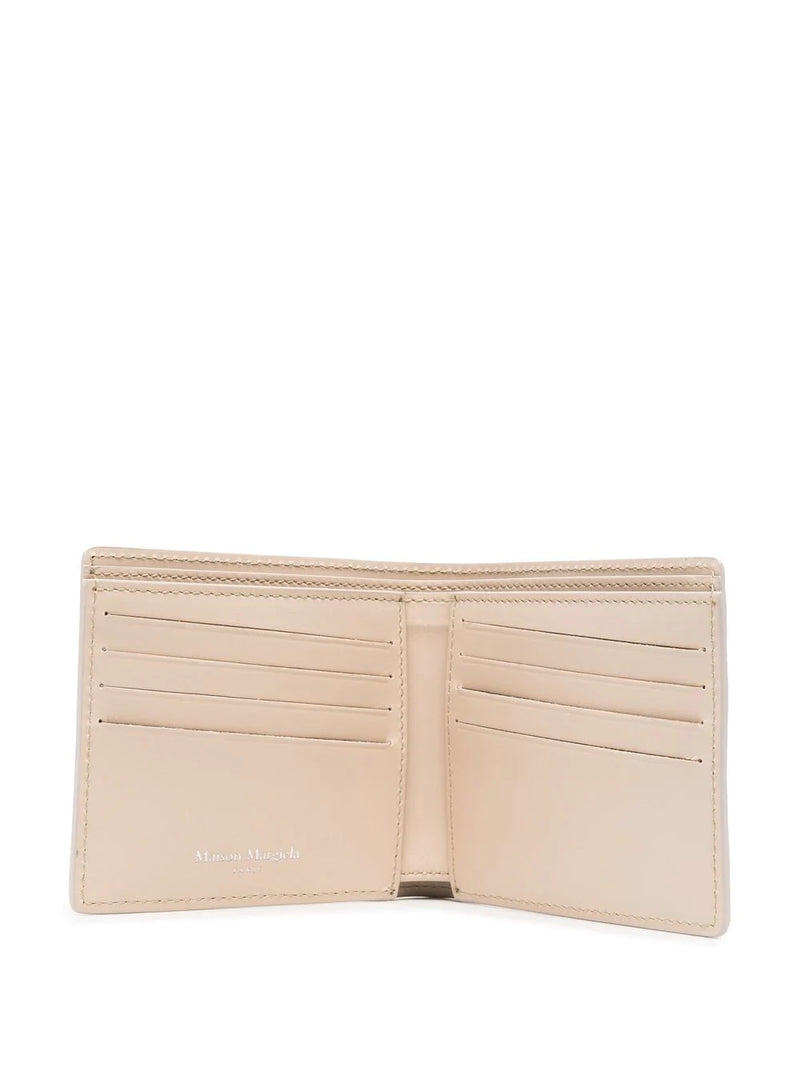 Leather Bi-Fold Wallet - Cachemire