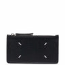 Zip Credit Card Holder - Black-[-Maison Margiela-1