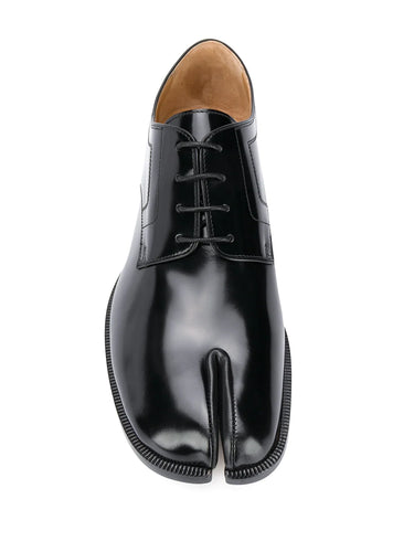 Maison Margiela shoes - Lace Up Tabi black patent leather