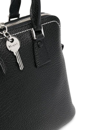 maison margiela - 5AC classique medium bag in black - 4