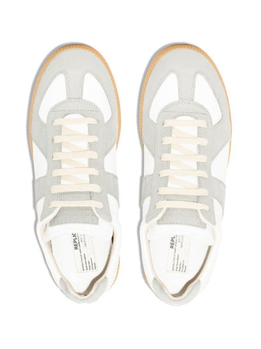 Maison Margiela - Replica low top sneaker in off white - 4